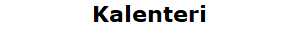 Kalenteri